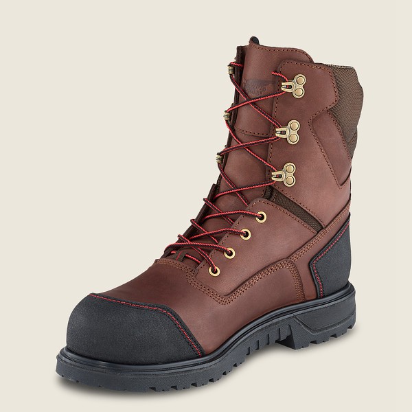 Red Wing Safety Boots Brnr Xp - 8-Inch Insulated Waterproof Toe - Brune/Svart - Herre 3024-XAJHT